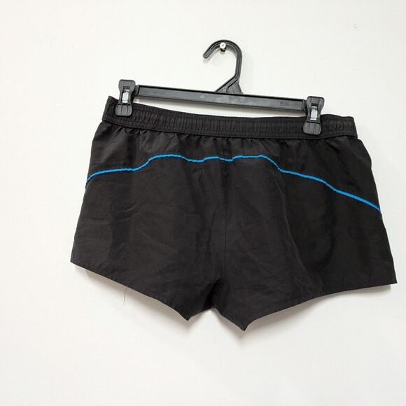 Hollister Activewear Shorts Elastic Drawstring Waist Pull-On Workout Black - Picture 7 of 9
